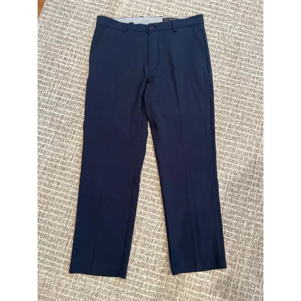 Men’s GREG NORMAN Golf Pant Navy Blue Sz 34x30